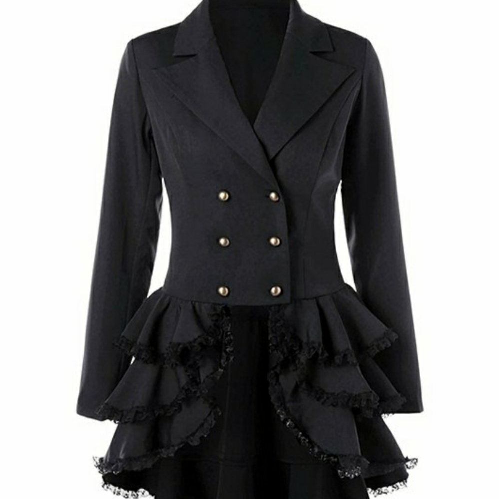 Cellabie Button up black top large